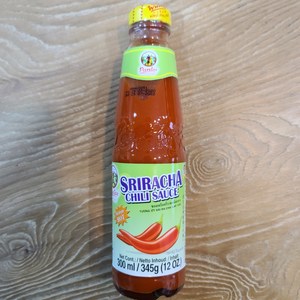 태국 스리라차 칠리 소스 Siacha chili sauce 300ml 핫소스 woldfood Medium HOT, 1개