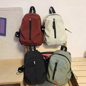 로커스 학생 캐주얼 경량 등산가방, 버건디(인형X)