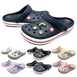 [크록스 정품] CROCS 크록밴드 클로그 슬리퍼 +모아츄 악세세리 포함