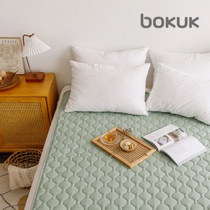 보국전자 에어셀 베이직 전기요 아르데코 BKB-2604D, 더블(135 x 180 cm), 그린