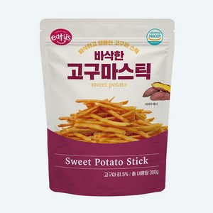 이더스 건조 고구마스틱, 1개, 300g