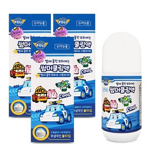 폴리 벌레물린 상처 볼타입 썸머쿨링액, 3개, 50ml