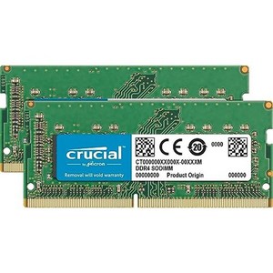 Cucial DDR4 3200MTs(PC4-25600) CL22 SODIMM 260pin CT2K16G4SFRA32A 노트북용 증설 메모리, 32GB Kit (16GBx2)