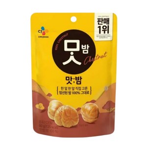 맛밤 유기농, 80g, 36개