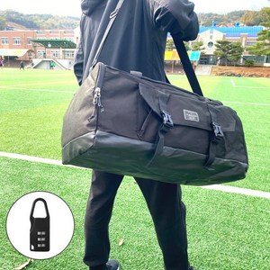 DWGZ 프리미엄 보스턴백 대용량 55L 여행가방+자물쇠