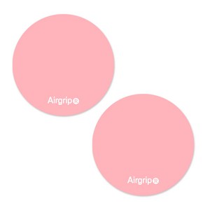 에어그립 맥세이프 호환 자석 링 스티커 2개, 심플핑크 2개