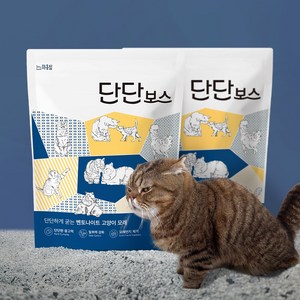 먼지없이 단단한 벤토나이트 모래 단단 6kg 야옹섬, 3개