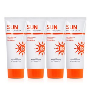 푸드어홀릭 멀티 선 크림 SPF50 PA+++, 70ml, 4개