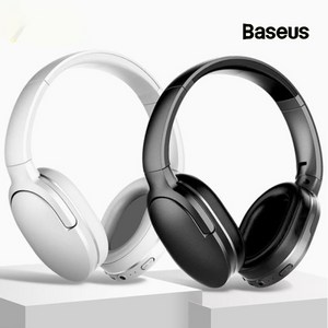 베이스어스 Baseus D02 Po 무선 헤드셋 이어폰 접이식 스포츠 헤드폰 게임용, 블랙