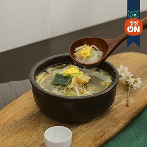 초원 정성온 황태해장국 냉동 간편조리, 600g, 5개