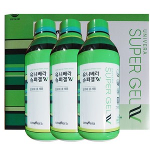 유니베라 알로에 슈퍼겔(맥스피)1000g(980ml) x 3ea, 3개, 980ml