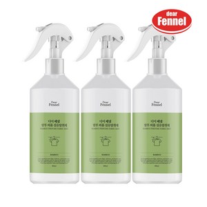 디어페넬 퍼퓸 섬유탈취제 밤부 400ml x3개 향수 미스트 방향제 정전기방지 룸스프레이 패브릭 침구, 3개