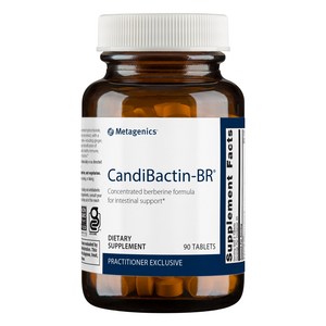 Metagenics CandiBactin-BR - Concentrated Berberine Metagenics CandiBactin-BR - 장 지원을 위한 농축 베르베린* - 베, 1개, 90정