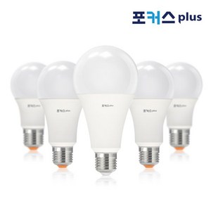 포커스 플러스 LED 벌브 전구 8W 10W 12W 14W 20W 전구색 주광색, 1개, 포커스 LED벌브 14W 전구색(노란빛)