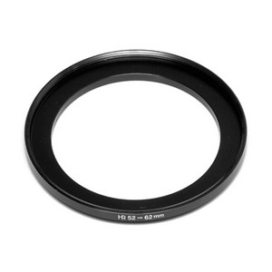 HR 필터 교환 업링 52mm - 62mm/스텝업링 52-62/필터구경 52mm 렌즈에 62mm 필터 장착을 위한 교환링, 1개