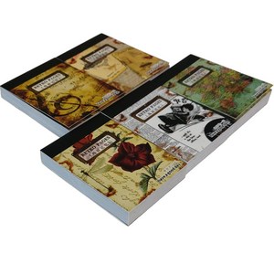 포트렘 다꾸 스티커 북 세트 빈티지 No.01 5권 250p, 1세트