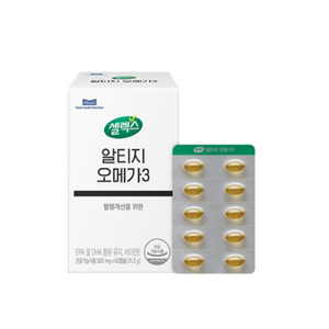 셀렉스 알티지 오메가3 31.2g, 1개, 60정