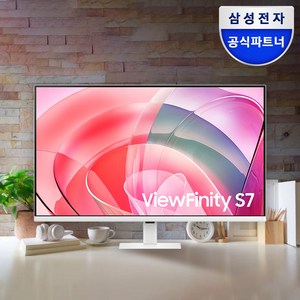 삼성전자 4K 고해상도 32인치 모니터 화이트, 81cm, S32D701