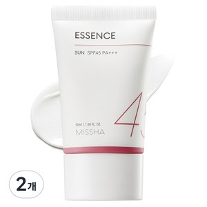 미샤 올 어라운드 세이프 블록 에센스 선크림 SPF45 PA+++, 50ml, 2개