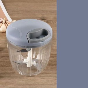 퓨어리퍼블릭 이지핸드 수동 야채 다지기 쵸퍼, 블루900ml, 1개, 블루