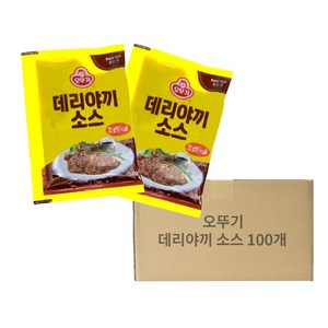 오뚜기 일회용 데리야끼소스 30g, 100개