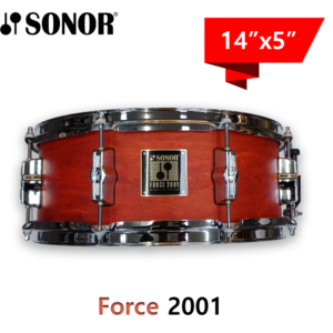 SONOR 포스 2001 스네어 드럼 14인치 대신악기, 1개