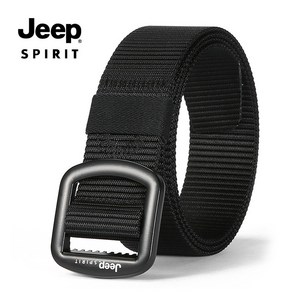 JEEP SPIRIT 남성 캐쥬얼 캔버스 버클 데일 벨트