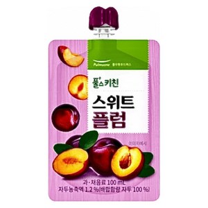 풀무원 풀스키친 스위트 플럼주스, 40개, 100ml