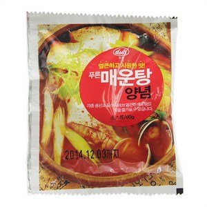 푸른식품 매운탕 양념소스, 60g, 10개