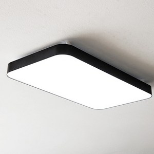 LIGHTING EVER LED 심플 방등 30W 블랙 삼성모듈 플리커프리 국내생산