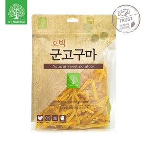 더내추럴 강아지간식 호박 고구마 스틱 1kg, 1개