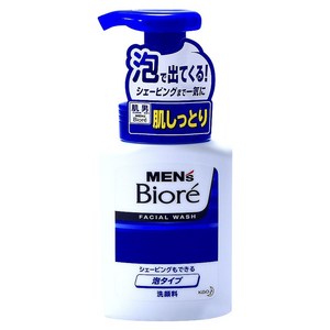 카오 멘즈 비오레 페이셜 워시 거품 타입, 1개, 150ml