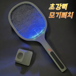 [단품 1+1] 온리원스토어 프리미엄 2in1 전기모기채 파리채, 단품
