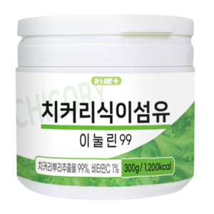 케이원바이오 치커리식이섬유 이눌린99, 300g, 2개