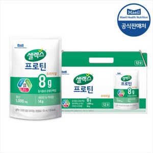 셀렉스 프로틴 음료 파우치형 오리지널 125ml, 48개