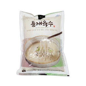 국물이 진한 들깨육수 500g 1팩, 1개