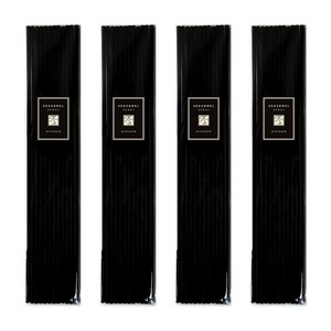 시즈넬 디퓨저 섬유스틱 4mm, 블랙, 4세트