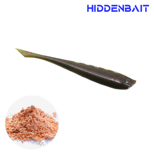 히든베이트 광어웜 에이레네 UV집어제첨가 소프트웜, 007 PUMPKIN RED BLACK FLAKE, 8개, 9.5g