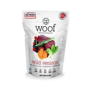 워프 와일드베니슨(야생사슴) 동결건조 전연령 사료 50g (소용량)