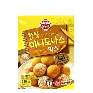 오뚜기 찹쌀 미니도나스믹스, 250g, 2개