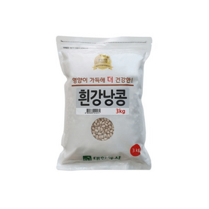 대한농산 흰강낭콩, 3kg, 1개