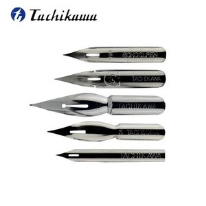 타치카와 만화작가 사지학교 마루 펜촉 만화 만년필 만화책 스케치용 딥핑 마커 아트, 1개, 5. 5pcs nib