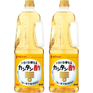 미쯔칸 간단수 1800ml x 2개 대용량 일본 만능 식초 초밥소스, 1.8L