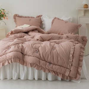 [올리비아데코] 아리엘 60수 아사 순면 차렵이불세트 (Q)