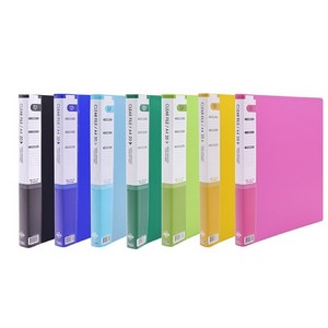 희망 클리어 파일 20매, 노랑, 5개입