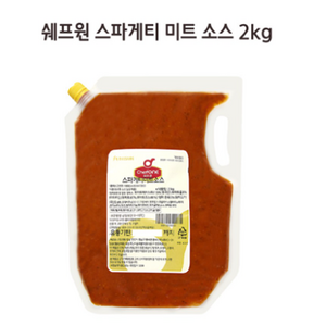 ss 쉐프원 스파게티미트소스 2kg, 1개