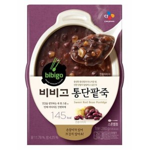 백설 비비고 통단팥죽 280g, 5개