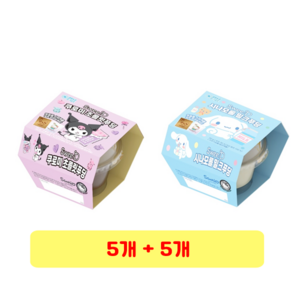 스위디 쿠로미 초콜릿푸딩 + 시나모롤 밀크푸딩, 90g, 5개