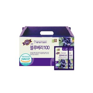 네오팜 식품기술사 김종관's 블루베리 100, 80ml, 30개