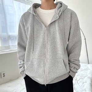 [오버나인] 남자 남성 에어 기모 투웨이 후드 집업 자켓